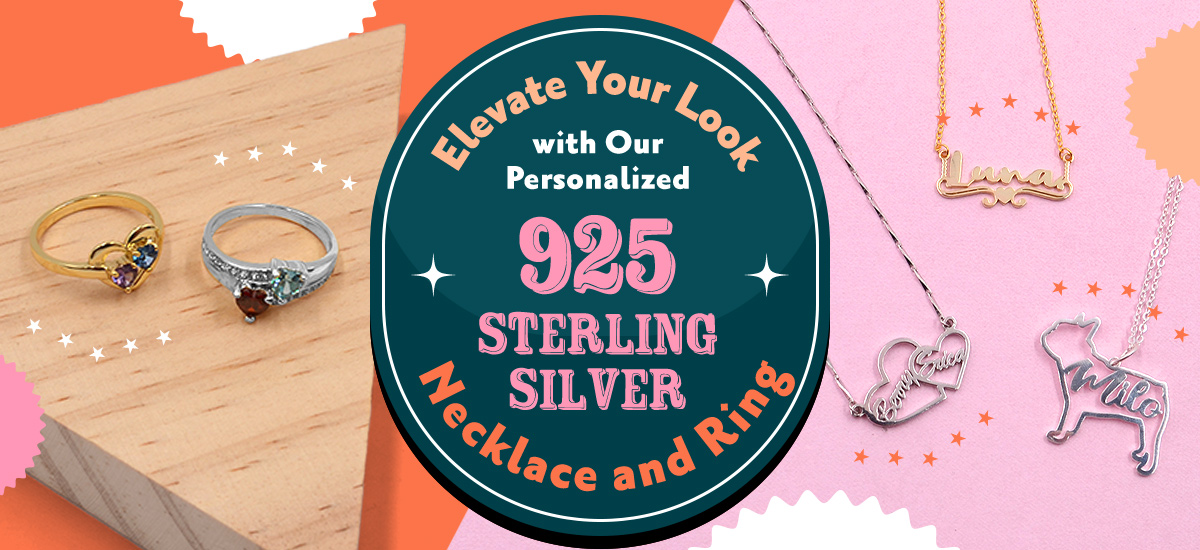 Personalized Necklace and Ring | ArtsCow